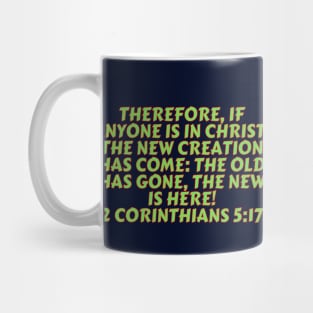 Bible Verse 2 Corinthians 5:17 Mug